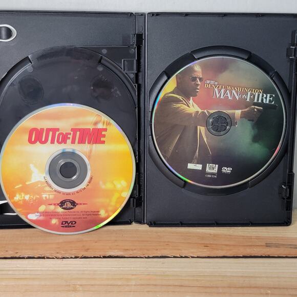 DVD Double Feature: Man On Fire / Out Of Time - Picture 2 of 4